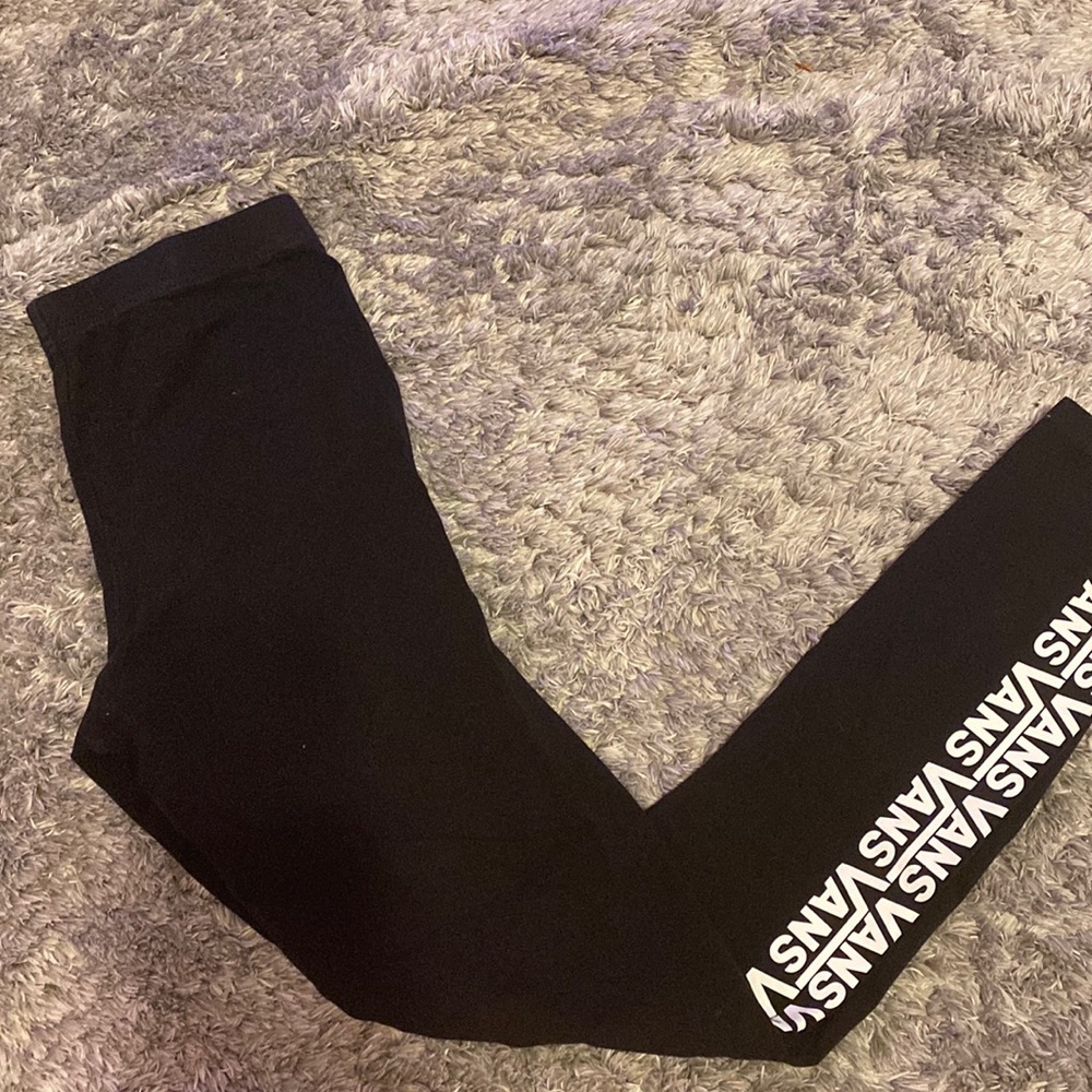 Black vans legging
